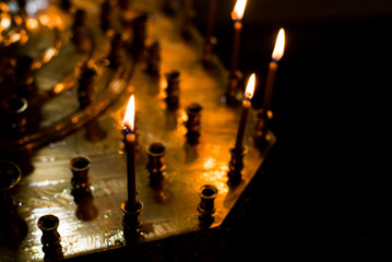 Church candles