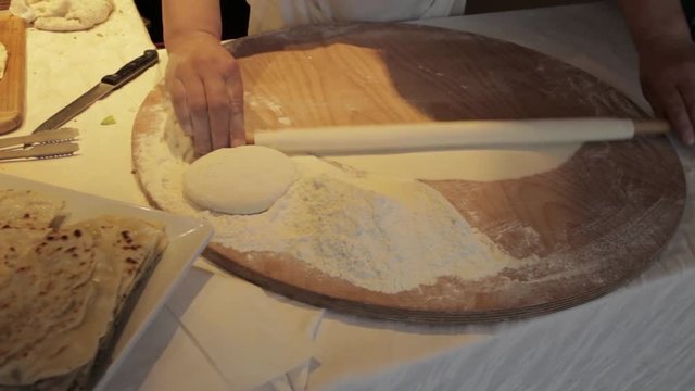 Turkish food in the making