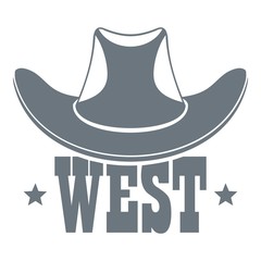 West logo, vintage style