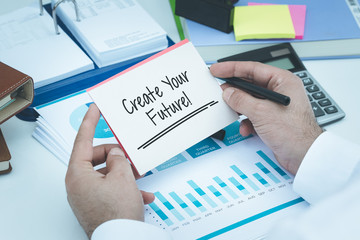 CREATE YOUR FUTURE! CONCEPT © relif