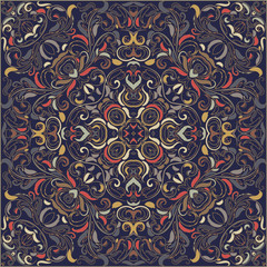 Bright colored handkerchief