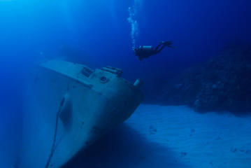 The wreck of the USS Kittiwake has been toppled over by the recent hurricane Nate. The popular dive...
