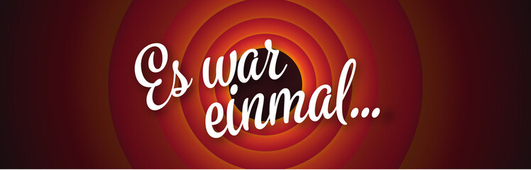 Naklejka premium Es war einmal