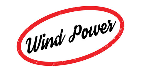 Wind Power rubber stamp. Grunge design with dust scratches. Effects can be easily removed for a clean, crisp look. Color is easily changed.
