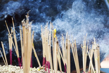 Incense smoke