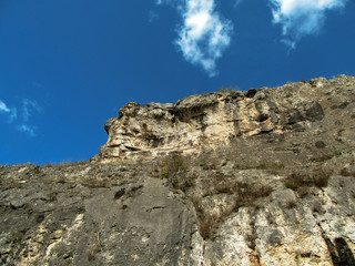 Rock and sky, landscape