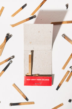 Matchbook Down To One Unused Match