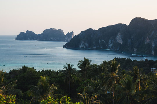Amazing view at Phi Phi Island, Andaman Sea, Thailand