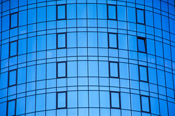 Fototapeta na wymiar Windows with the skies background, abstract design