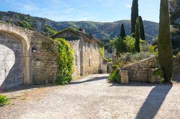 Street of Oppede-le-Vieux