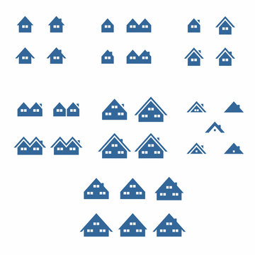 Unique Home/House Icons/Symbols