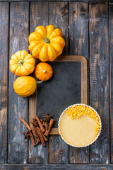 Pumpkin cheesecake