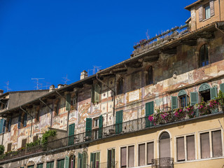 Fototapeta na wymiar Casa Mazzanti, Verona