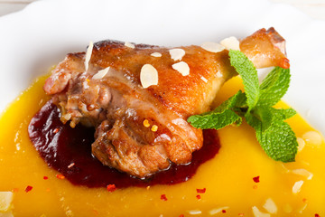 Duck leg