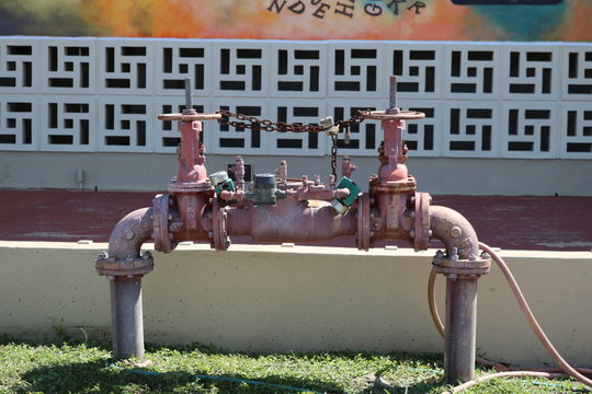 A Large Fire Backflow