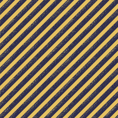 Striped seamless pattern. Gold lines and gold dust on navy background. Vector