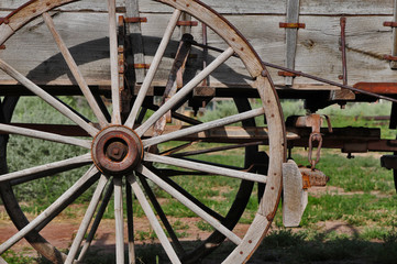 wild west wagon wheel trading post Arizona United States