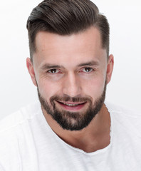 Obraz premium closeup.modern, relaxing young man