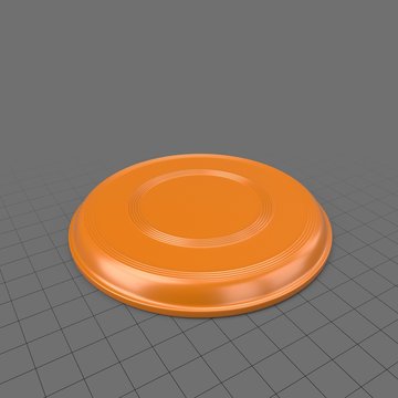 Plastic frisbee