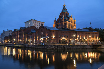 Obraz na płótnie Canvas Uspenski Cathedral - Helsinki - Finland