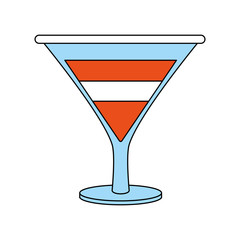 Cocktail night drink icon vector illustration graphic design