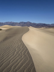 Sand Dunes in Death Valley