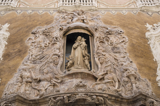 het paleis van de markies in Valencia,Spanje