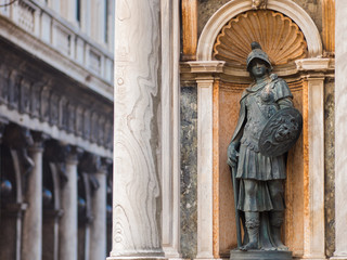 Fototapeta na wymiar Venice, Italy, fragments of architecture in city