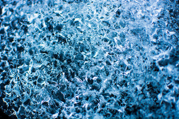 Abstract Glacier Ice