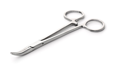 Steel surgical forceps