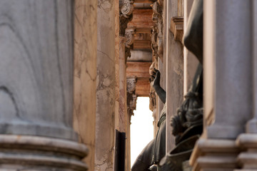 Venice, Italy, fragments of architecture in city