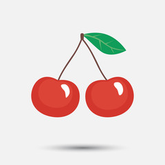 Illustration cherry beautiful