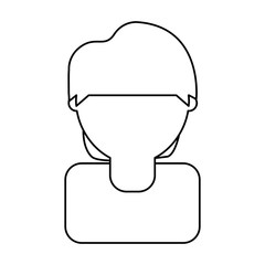man head  vector illustration