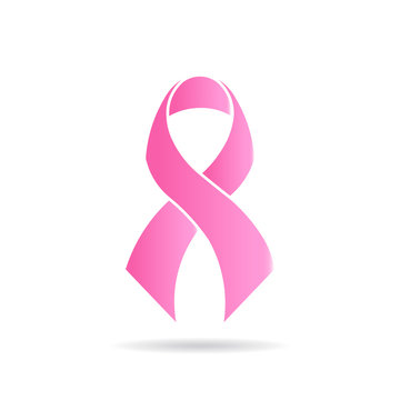Pink Ribbon Awareness. Vector Illustration