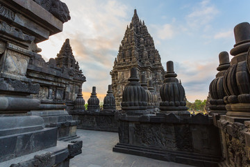 Prambanan - a 9th-century Hindu temple compound in Central Java, Indonesia