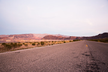 Fototapeta na wymiar Camping in Nevada