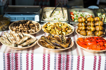 Fototapeta premium Street food