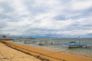 Sanur beach. Bali Indonesia.