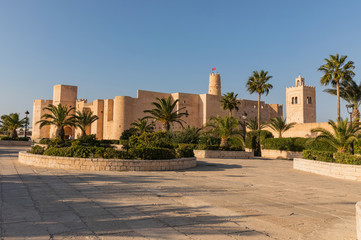The Ribat in Monastir is nearly 1,200 years old in Monastir. Tunisia