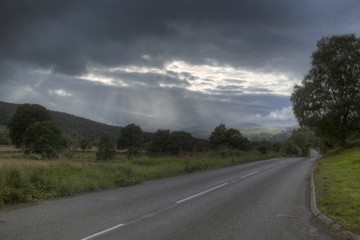 Fototapeta na wymiar Highland Highway