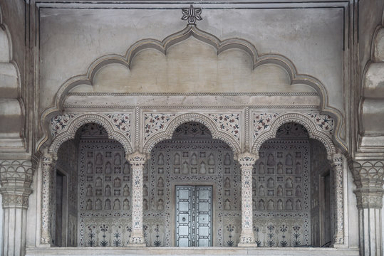 Balcony in Agra Fort