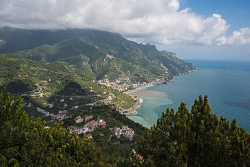 Fototapeta na wymiar Amalfi view