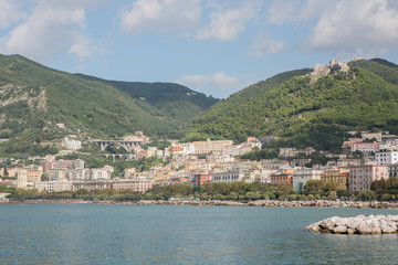 Fototapeta na wymiar Salerno view