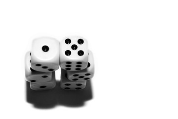 Dadi e Dado Gioco d'Azzardo 