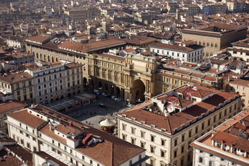 Florence. City landscape. places of Interest. Attractions.