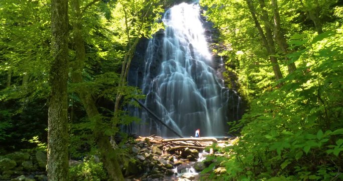 Crabtree Waterfall Blue River