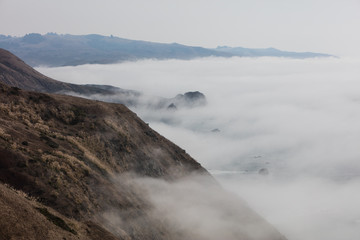 Northern California Coast and Fog