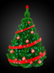 3d Christmas tree