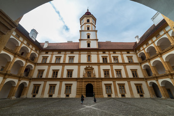 Obraz premium Visiting Eggenberg Palace in Graz, the capital city of Styria