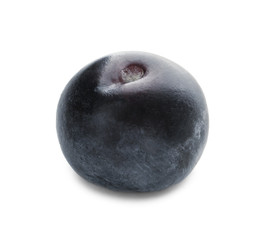 Fresh acai berry, isolated on white